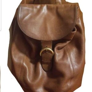 Coach leather Backpack